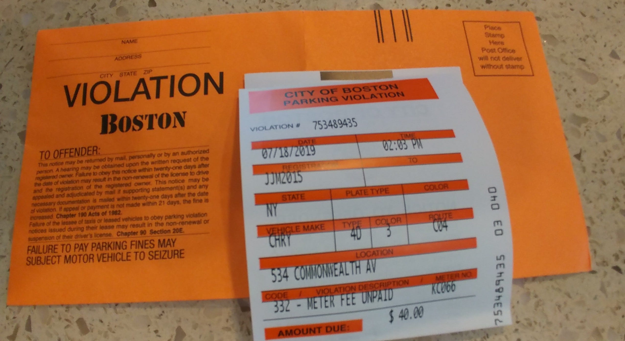 3 Steps to Getting a Guaranteed Parking Ticket in the City of Boston
