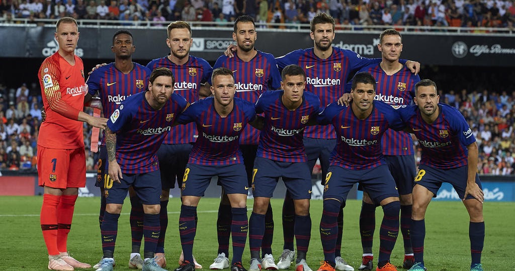 How To Create Fc Barcelona 2019 Full Team Kits And Logo In Dream League
