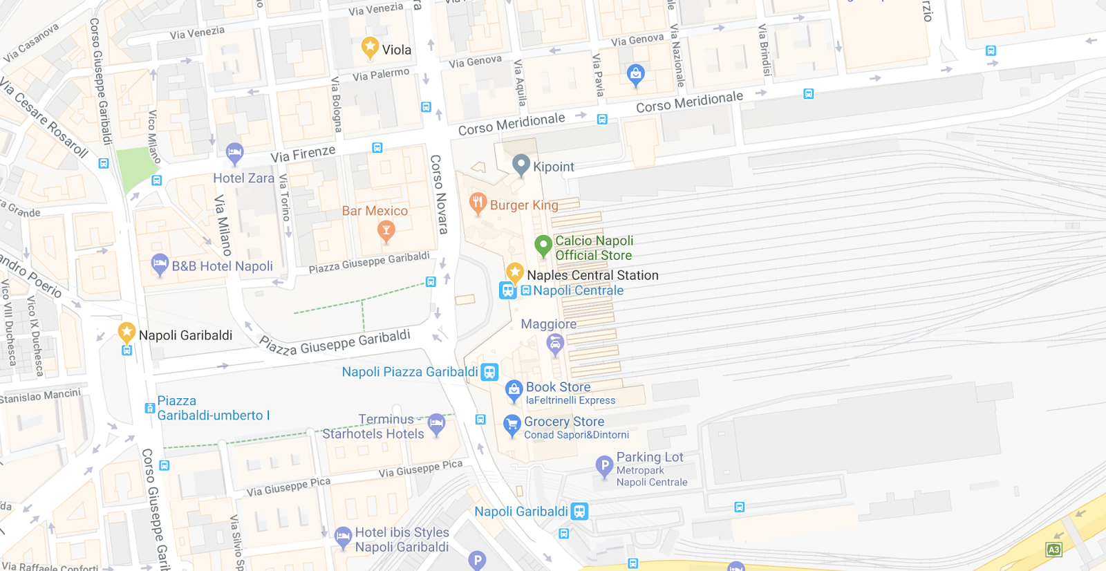 Waiting at Naples Centrale Station AlternativeTrail