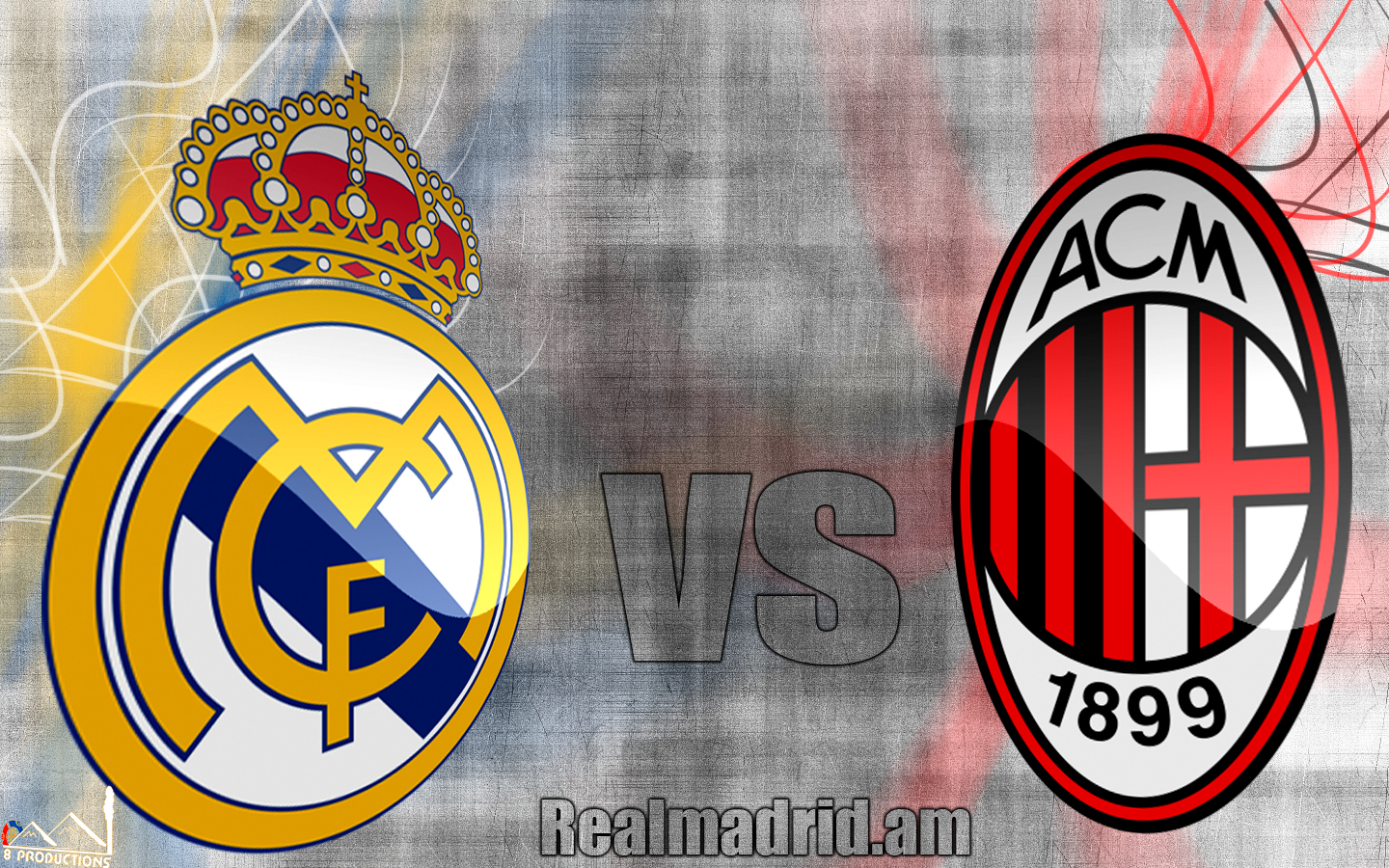 8 Productions Real Madrid vs Milan